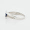 Bague 59 Bague Or Blanc - Saphir et Diamants 58 Facettes RÉF 1027/14
