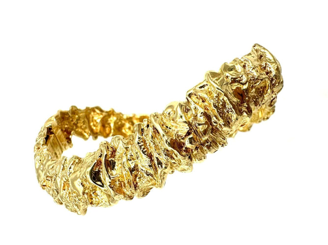 Bracelet GILBERT ALBERT - Bracelet or jaune 58 Facettes