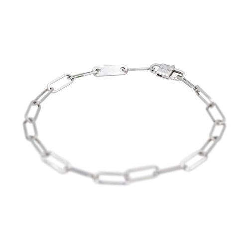 Dinh Van Bracelet Maillon Or blanc 58 Facettes 4815886CN