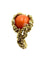 56 GILBERT ALBERT - Bague or jaune et billes interchangeables 58 Facettes