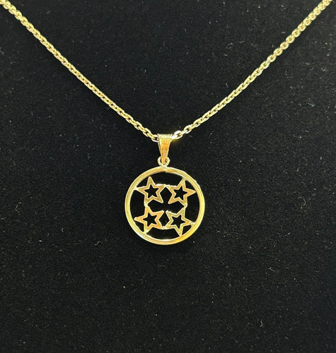 Pendentif Pendentif or jaune 58 Facettes LP732/3