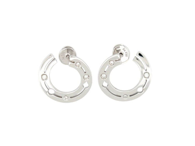 Boucles d'oreilles boucles d'oreilles DINH VAN creoles pulse 828512 or 18k  s 58 Facettes 265619