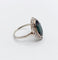 Bague 50 Bague pompadour art déco en platine, saphir 4,30 carats et diamants tailles anciennes 58 Facettes A06672