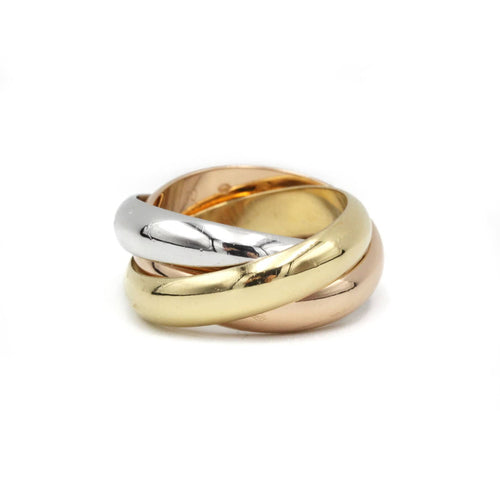 Bague 50 Alliance Trinity GM - Cartier 1997 58 Facettes 250023SP