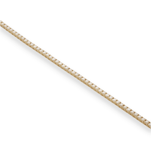 Bracelet Bracelet Ligne Tennis – Or Jaune 18k – 2.60 ct Diamants H-VS – 17 cm 58 Facettes FB10880