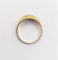 Bague 53 Bague jonc vintage or jaune, saphir et diamants 58 Facettes A06062