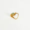Boucles d'oreilles Boucles d'oreilles dormeuses or jaune, or blanc, émeraudes 58 Facettes