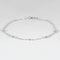 Bracelet Bracelet 5 diamants en or blanc 18K 58 Facettes