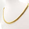 Collier Collier maille anglaise or jaune 58 Facettes