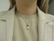 Collier collier POIRAY perles precieuses pm grenat 711122 en or 18k 58 Facettes 265554