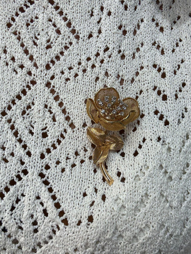 Piaget - Broche « La trembleuse » - Or jaune et Diamants