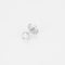 Boucles d'oreilles Clous d'oreilles or blanc et diamants 58 Facettes 250384