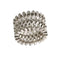 Bracelet 61 Bague-Bracelet en or blanc, Diamants Naturels 58 Facettes AG-2X20812