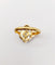 Bague 53.5 Bague marquise Art Déco or jaune, diamant taille rose (circa 1910) 58 Facettes A06376