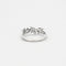 Bague 60 Bague trilogie or gris et diamants 58 Facettes GU46