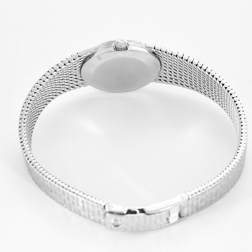 Montre OMEGA Montre de dame en or blanc 58 Facettes B250590