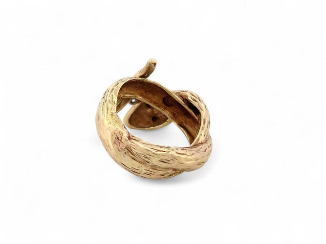 Bague 45 bague ATELIER VM angelo serpent t45 en or jaune 9k rubis diamant 58 Facettes 269544