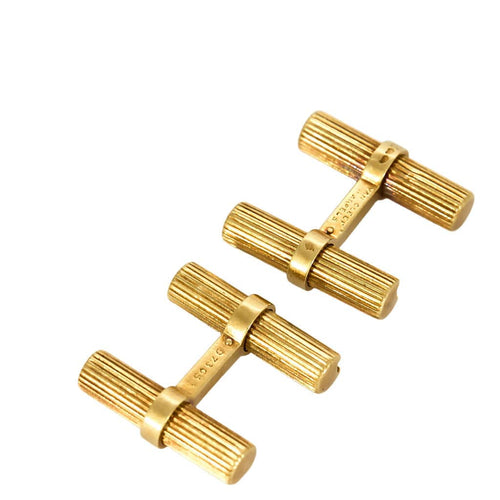Boutons de manchette VAN CLEEF & ARPELS - Boutons de manchette or jaune 58 Facettes NAR0688X2