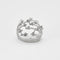 Bague 55 Bague de cocktail en or gris et diamants 58 Facettes GU80