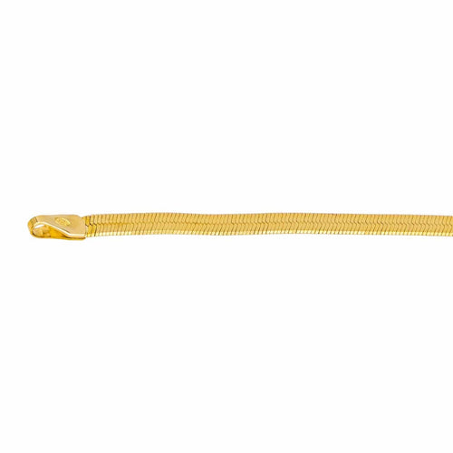 Collier Collier  Maille miroir  Or jaune 58 Facettes 4584700CN