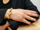 Bracelet Bracelet anneaux style années 70 58 Facettes BRA.DERKAL.70