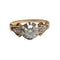 Bague 64 Bague en or et platine avec diamants 58 Facettes DMAR7