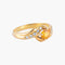 Bague 51 Bague Citrine Diamants 58 Facettes