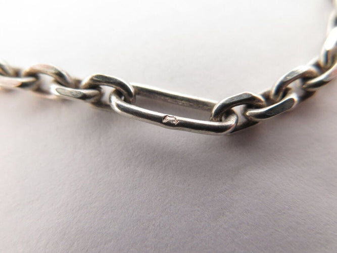 porte cles HERMES chaine d'ancre gaetan de percin en argent 925 8.4gr  holder 58 Facettes 268816