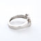 Bague 49 FRED - Bague Force 10 Ruban mini or blanc et diamant 58 Facettes 92678