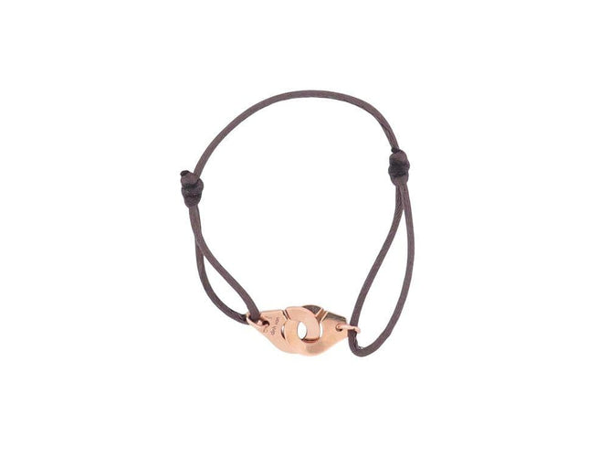 Bracelet bracelet DINH VAN cordon menottes r12 14-26 or rose 18k 58 Facettes 266272