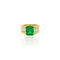 Bague 51 Bague émeraude et diamant de Zambie de 6,65 carats 58 Facettes