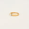 Bague 50 Bague solitaire jonc en or jaune 58 Facettes