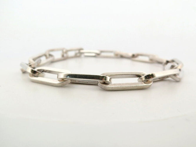 Collier collier DINH VAN chaine a maillons xl en argent massif 925 114gr 58 Facettes 266218