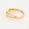 Bague 65 Bague jonc or jaune et diamant 58 Facettes GU24