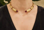 Collier Fred Collier Torque  Or jaune Diamant, Rubis 58 Facettes 2576876CN