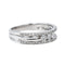 Bague 56 Bague Or blanc Diamant 58 Facettes 3904624CN