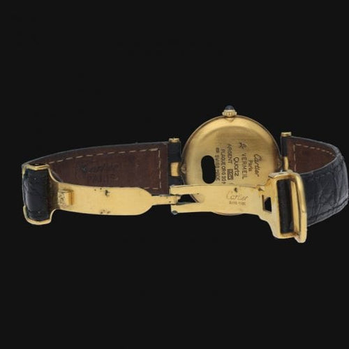 Montre Cartier Montre Must De Cartier Vermeil 58 Facettes MT41141