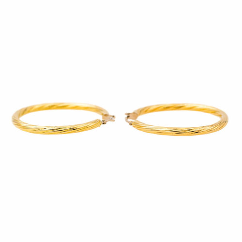Boucles d'oreilles Boucles d'oreilles  Créoles Or jaune 58 Facettes 4311429CN