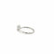 Bague 53 Bague Or blanc avec un magnifique diamant 58 Facettes 1.0000143/1