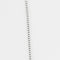 Collier Chaîne et pendentif fer à cheval en or blanc et diamants 58 Facettes B240747