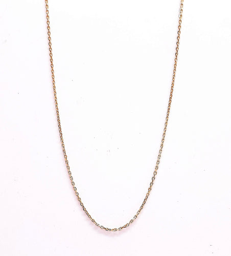 Collier Chaîne maille forçat massive 55 cm 58 Facettes CH.COU.1210/1