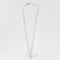 Collier Collier solitaire en or gris et diamant 58 Facettes B250691