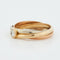 Bague 51 BAGUE 3 OR 18 CARATS 58 Facettes REF 4046/18