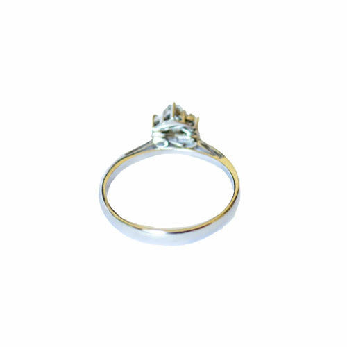 Bague 54 Bague contemporaine en or et diamants 58 Facettes Q121B(738)
