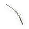 Pendentif Pendentif Croix or blanc 750/1000 empierrée 58 Facettes 149059925