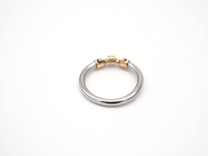 Bague 48 Bague Fred force 10 acier et or 58 Facettes
