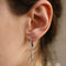 Boucles d'oreilles Boucles d'oreilles Créoles en Or blanc et diamants 58 Facettes
