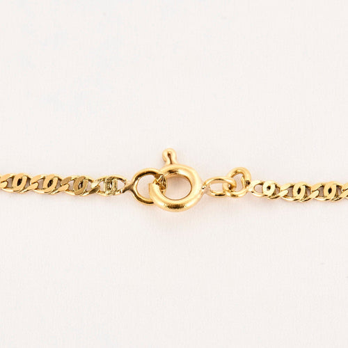 Collier Chaine Maille Fantaisie 58 Facettes LP1138