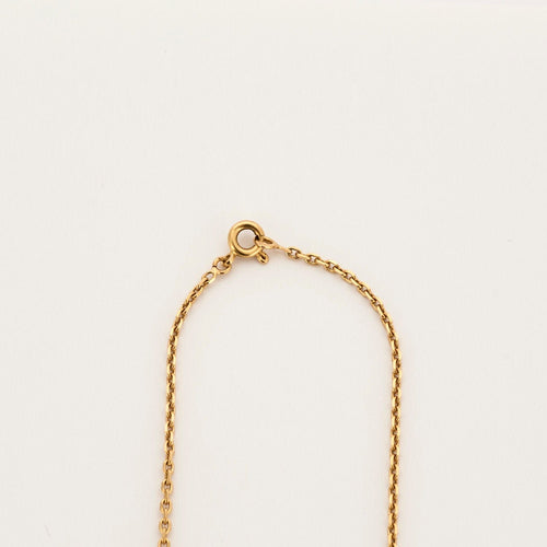Collier Chaîne or jaune maille forçat Jaseron 58 Facettes LP919/8