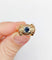 Bague 51 Bague Tank Art Déco or rose, saphir, monture géométrique (circa 1950) 58 Facettes A04685